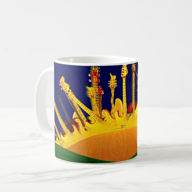 CANECA DE CAFÉ SUNSET ELÉTRICO! (Frente Esquerda)