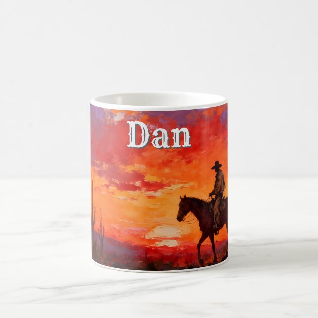 Caneca De Café Sunset in the West (Centro)