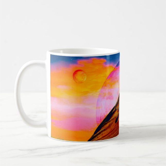 Caneca De Café Sunset Melody (Esquerda)