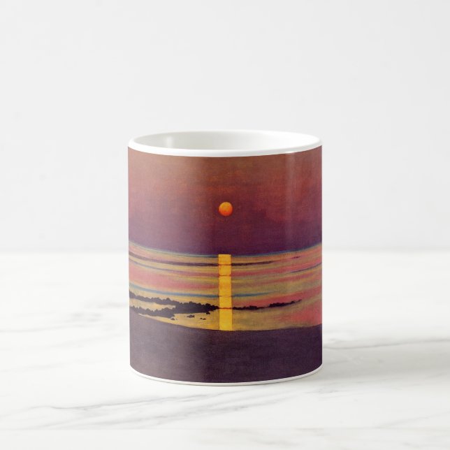 Caneca De Café Sunset (por Félix Vallotton) (Centro)