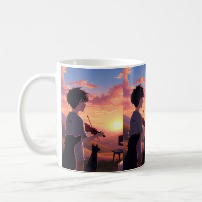 Caneca De Café Sunset Serenade Mug (Esquerda)