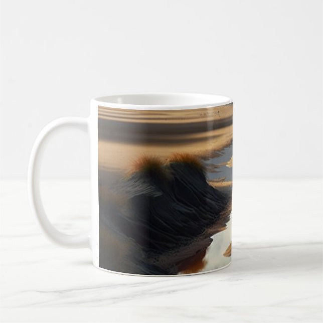 Caneca De Café Sunset Shore (Esquerda)