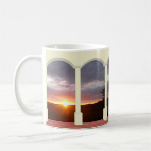 Caneca De Café Sunset Sob Arch Mug