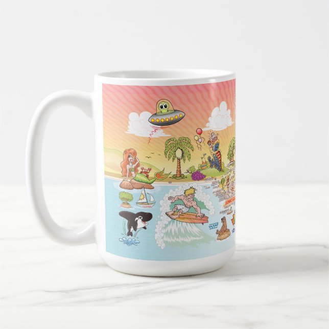 Caneca De Café Sunset SoCal Ultimate (Esquerda)