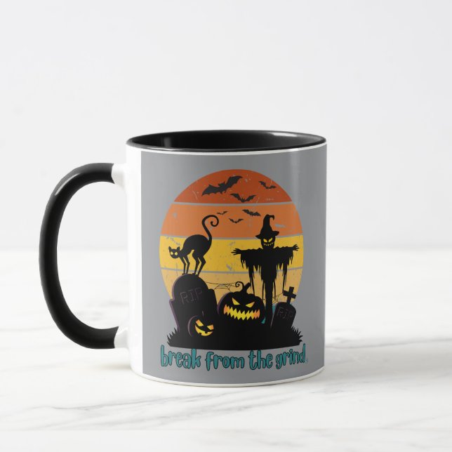 Caneca de Café Sunset Spooky (Esquerda)