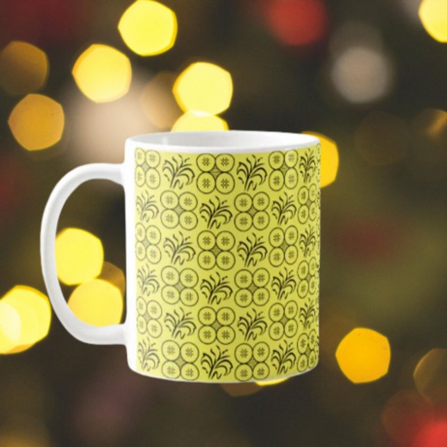 Caneca De Café Sunshine Botânico (Criador carregado)