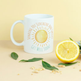 Caneca De Café Sunshine e fique bem cedo mug