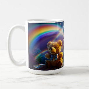 Caneca De Café Sunshine Rainbow Teddy Bear Wonderland