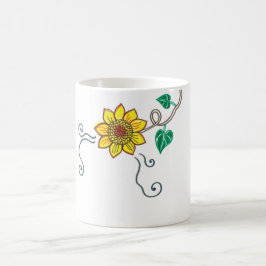 Caneca De Café Sunshine Sunflower Mug