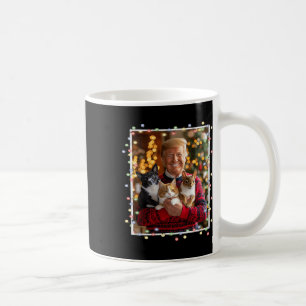 Caneca De Café Suor de Natal Trump Pet Pet Lover