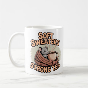 Caneca De Café Suores Suaves Fortes Caramelo Calmo Do Chá