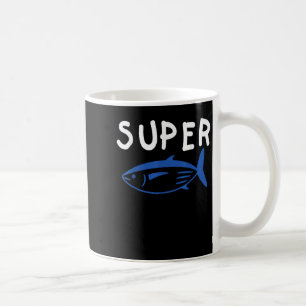 Caneca De Café Super Atum Fish Army Engraçado Kp Music Men Mulher