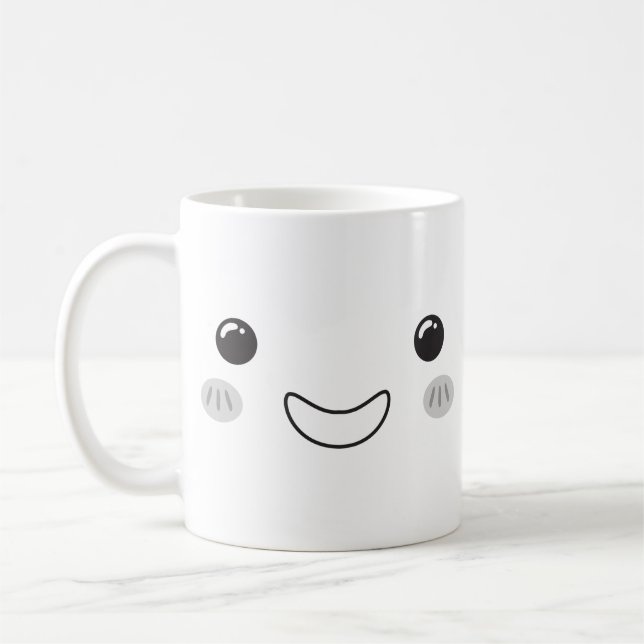 Caneca De Café Super Bonita Taça Smiley (Esquerda)