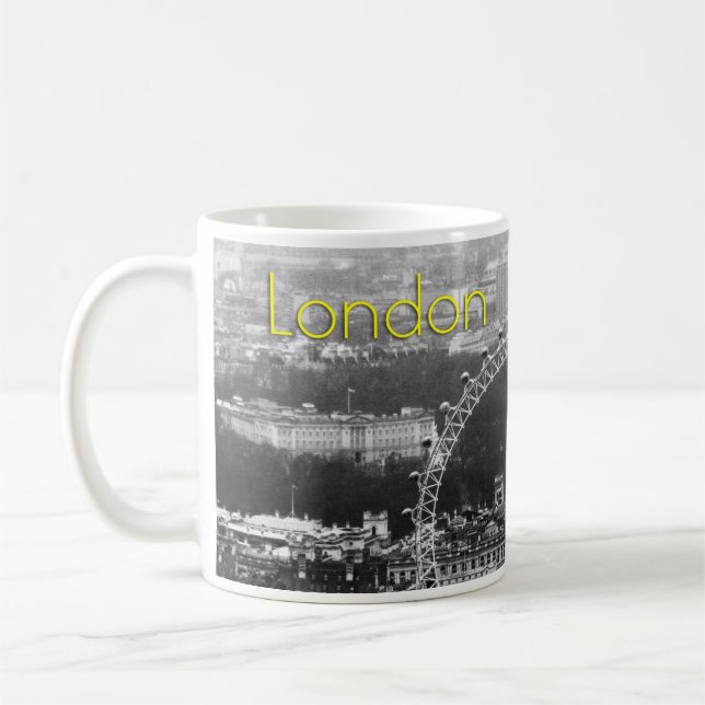Caneca De Café Super! Buckingham Palace Londres (Esquerda)