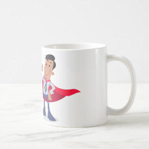 Caneca De Café Super Funcionário ou Super Chefe