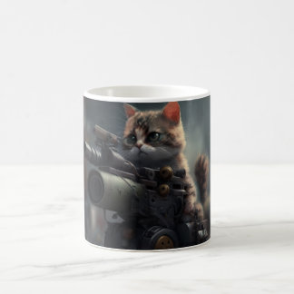 Caneca De Café Super-herói Cat