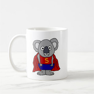 Caneca De Café Super-herói do Urso Koala