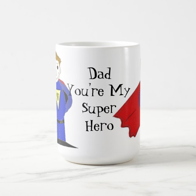 Caneca De Café Super Herói - Papai (Centro)