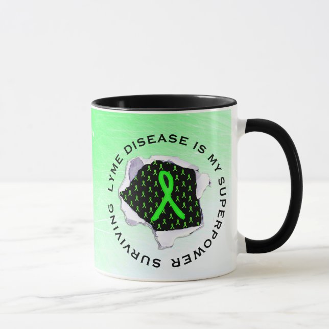 CANECA DE CAFÉ SUPER-HERÓI SOBREVIVENDO À DOENÇA D (Direita)