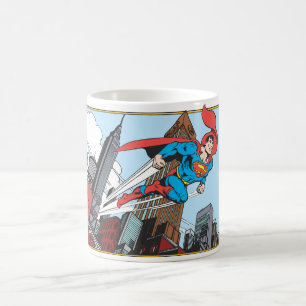 Caneca De Café Super-homem e arranha-céus