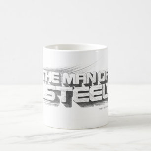 Caneca De Café Super-Homem Estilizado  Logotipo de desenho de aç
