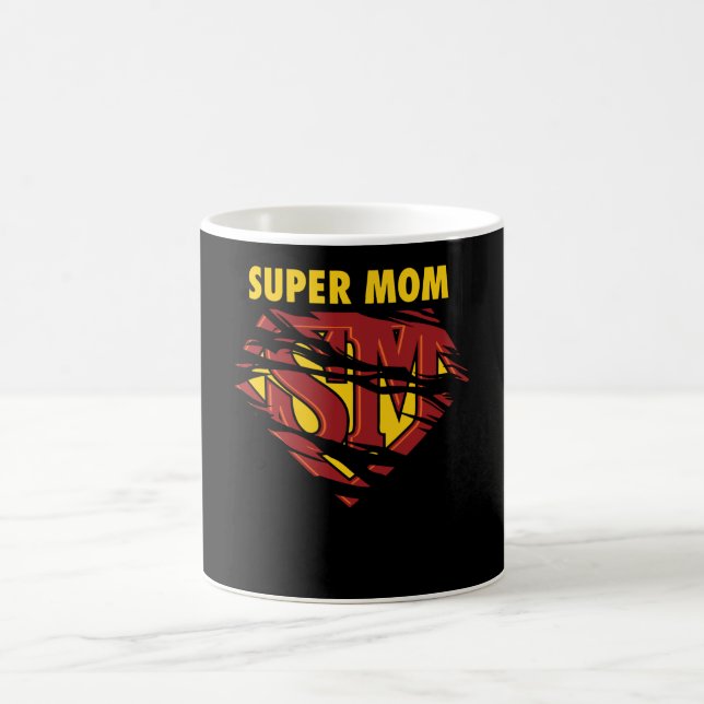 Caneca De Café Super Mãe (Centro)
