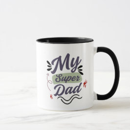 Caneca de Café Super Papai – Ideia de Presente par