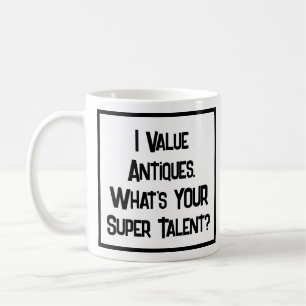 Caneca De Café Super Talento de Antiguidades. Coffee Mug