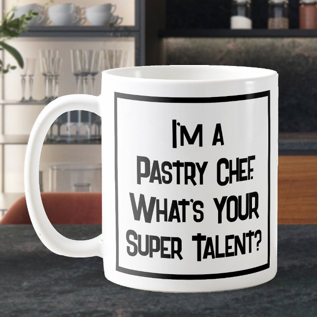 Caneca De Café Super talento de cozinheiros. Coffee Mug (Criador carregado)