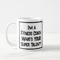Super Talento do treinador malhação. Coffee Mug