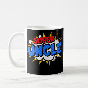 Caneca De Café Super Tio Funny Legal Cartoon Hero Graphic