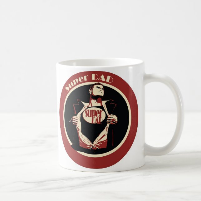 Caneca De Café superdad (Direita)