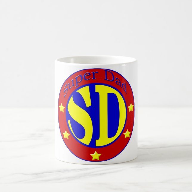 Caneca De Café superdad-crachá (Centro)