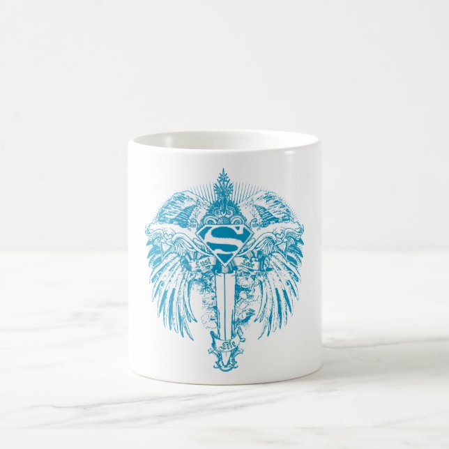 Caneca De Café Supergirl Blue Wings (Centro)