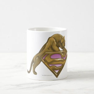 Caneca De Café Supergirl Golden Cat