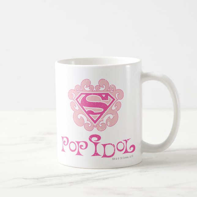 Caneca De Café Supergirl Pop Idol (Direita)