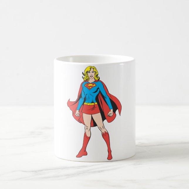Caneca De Café Supergirl Poses (Centro)