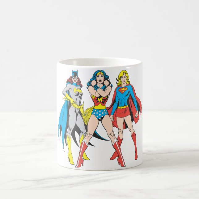 Caneca De Café Superheroínas Pose (Centro)
