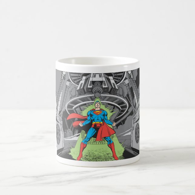 Caneca De Café Superman Exposed to Kryptonite (Centro)