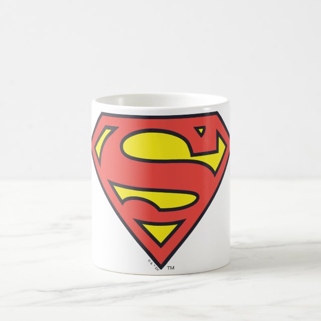 Caneca De Café Superman S-Shield | Superman Logo (Centro)