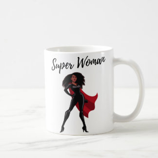 Caneca De Café SuperMulher sendo mulher é minha super potência Ca
