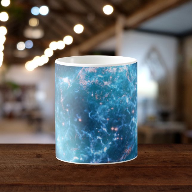 Caneca De Café Supernova Remessa Cassiopeia A (Criador carregado)