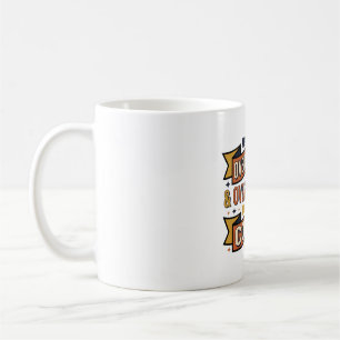 Caneca De Café Superpensando e Bebendo Demais Café Tipografia Vin