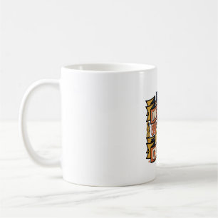 Caneca De Café Superpensando e Bebendo Demais Café Tipografia Vin