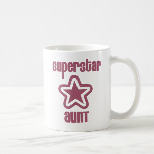 Caneca De Café Superstar Aunt