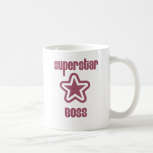 Caneca De Café Superstar Boss