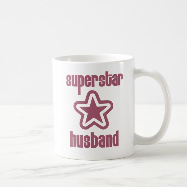 Caneca De Café Superstar Husband (Direita)