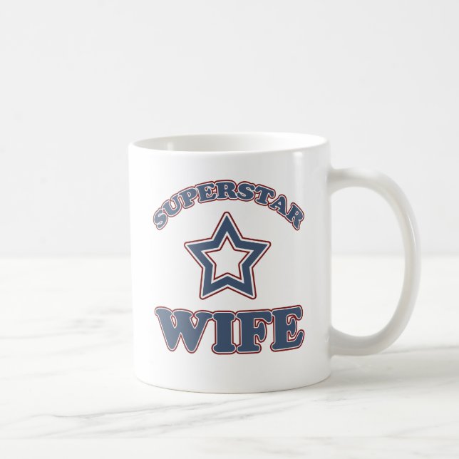 Caneca De Café Superstar Wife Mug (Direita)