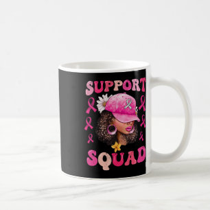 Caneca De Café Suportar Cancer da Mama do Guerreiro Rosa-Rosa-Tro