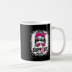 Caneca De Café Suportar Cancer da Mama do Guerreiro Rosa-Rosa-Tro